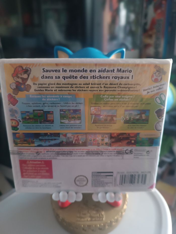Jeu paper Mario sticker star Nintendo 3DS et 2DS - photo numéro 2