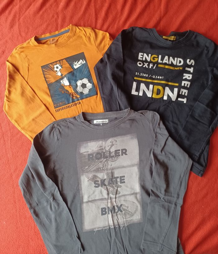 Lot t-shirts manches longues - photo numéro 4
