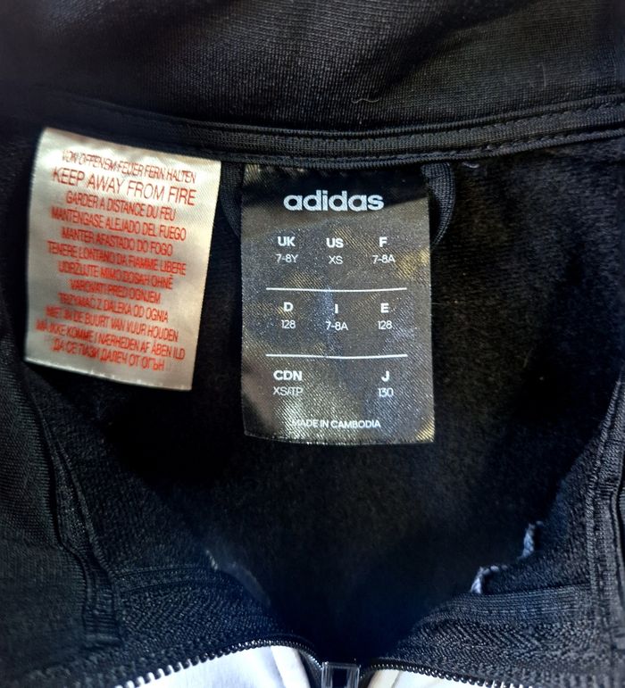 Veste zippé garçon  , Adidas , taille 7-8 ans - photo numéro 6