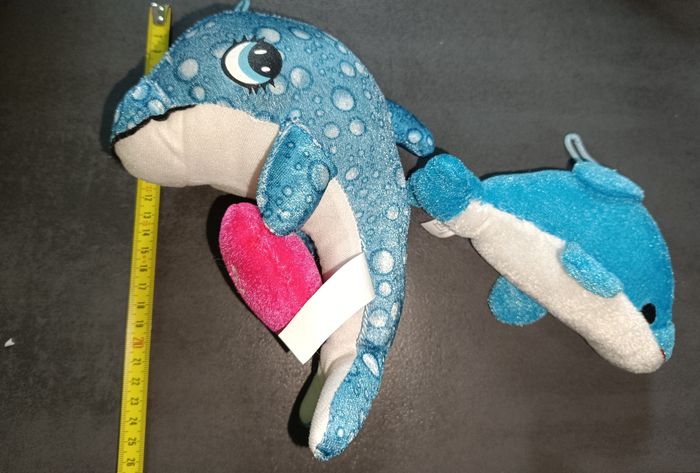 2 petites peluches dauphin - photo numéro 2