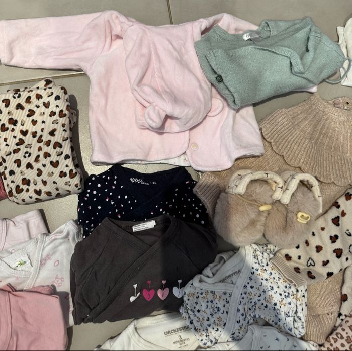 Lot vêtements bébé fille - Taille 3 mois - photo numéro 6