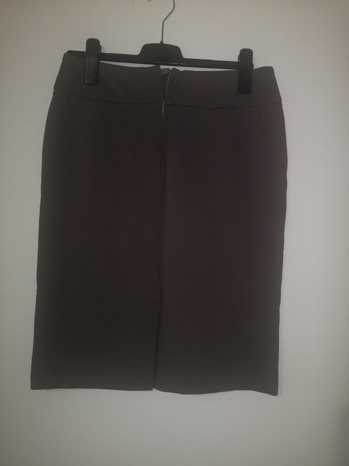 Jupe droite bi-couleur - photo numéro 4