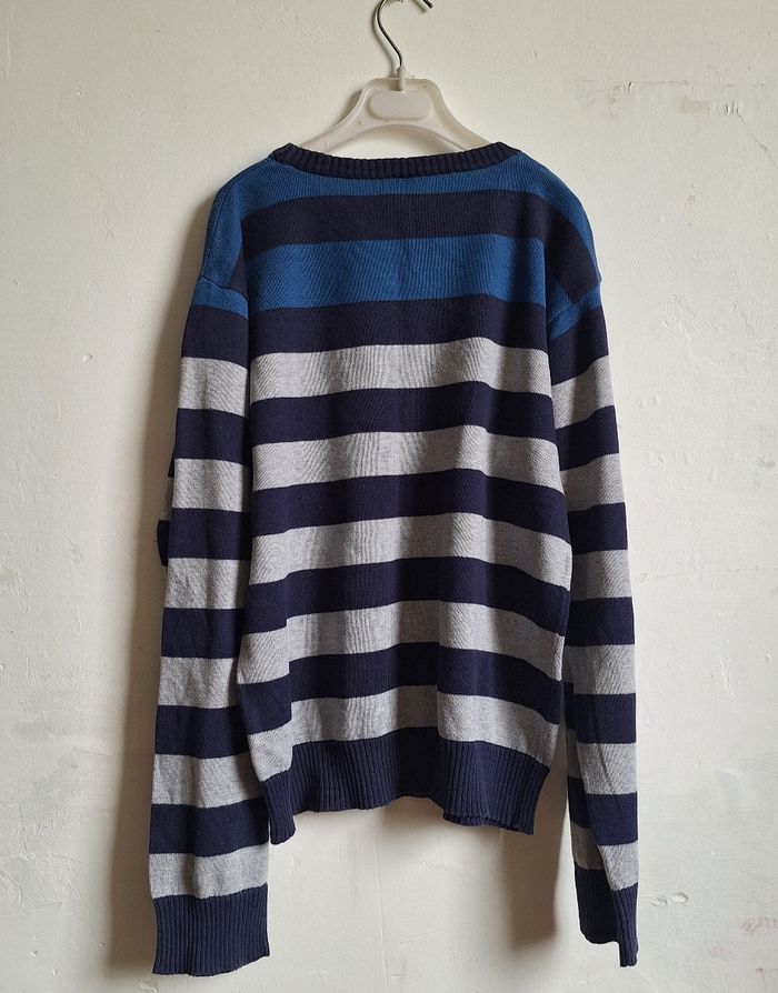 Pull gris bleu kiabi 12 ans - photo numéro 2