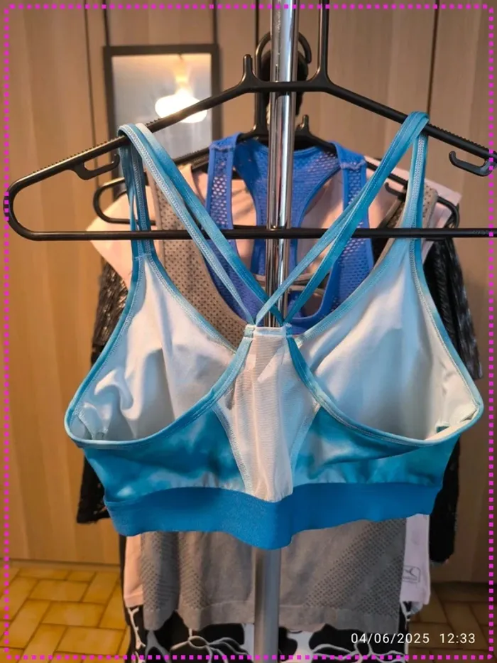 Brassière Sport bleu (M) - photo numéro 2