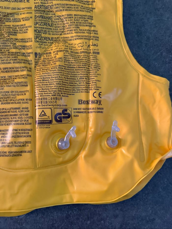 Gilet bouée bébé - photo numéro 5