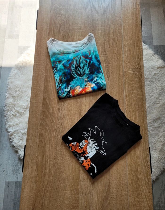 🌿 2 tee shirt Dragon Ball 🌿 Taille 6-8 ans 🌿