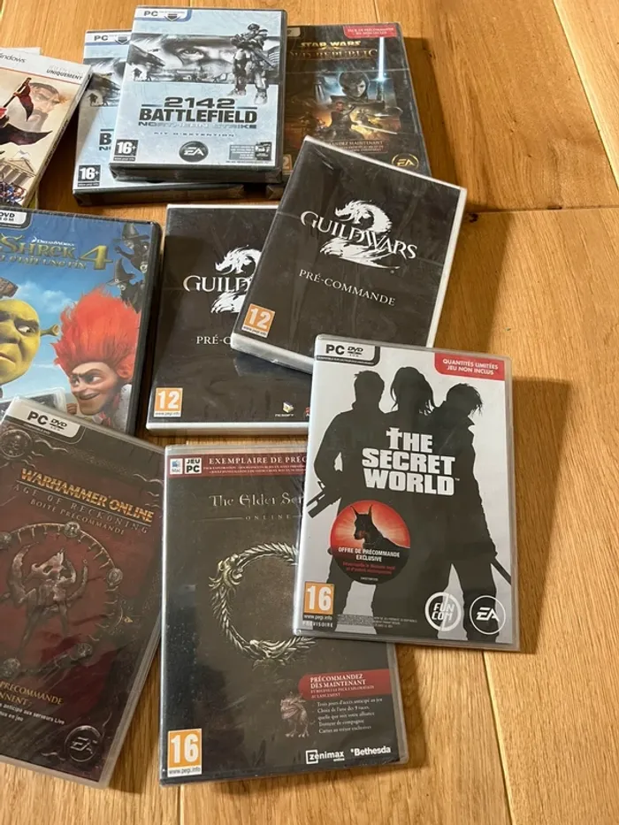 🎮 Lot de jeux PC neufs – mmo/str – collection - photo numéro 2