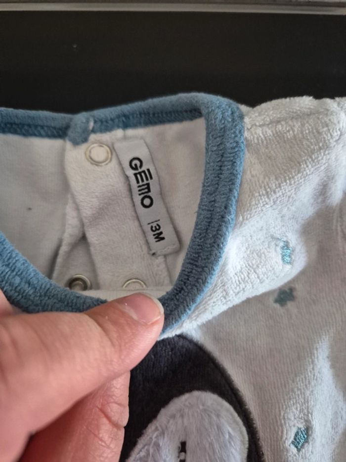 Lot de 2 pyjamas 3 mois - photo numéro 3