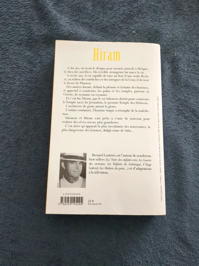 Livre - Hiram - photo numéro 2