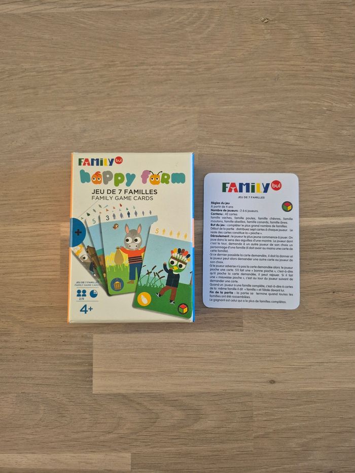 Jeu de 7 familles Oxybul - photo numéro 2