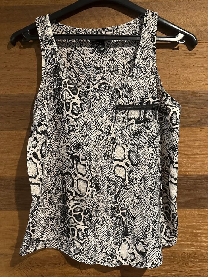 Top Jennyfer motif serpent