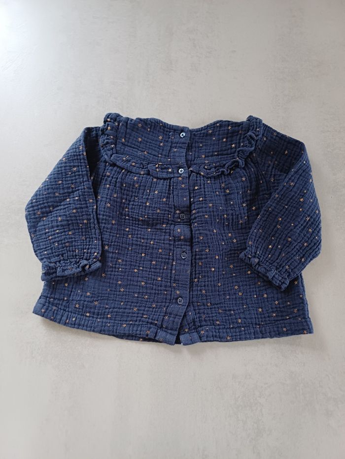 Blouse manches longues Verbaudet 2 ans - photo numéro 2
