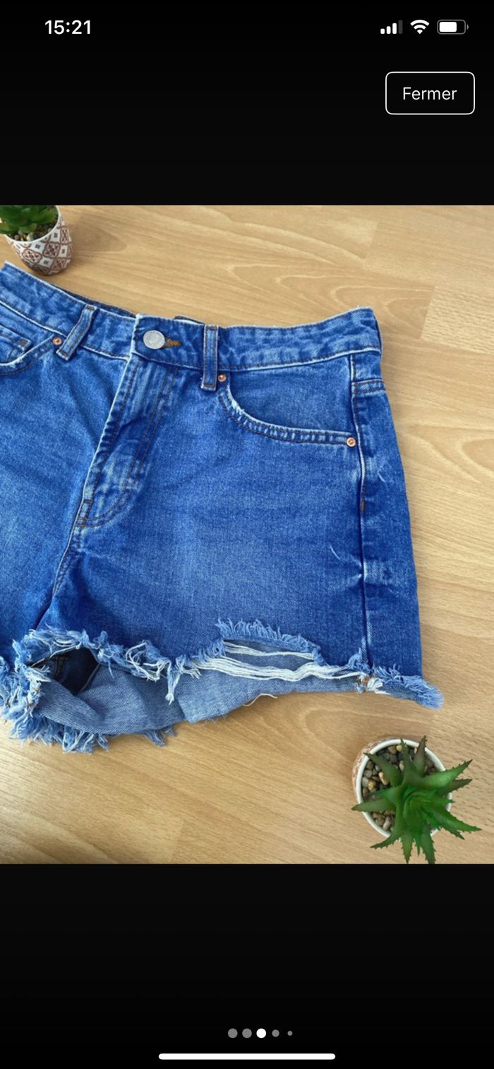 Short jean femme taille 40 primark - photo numéro 6