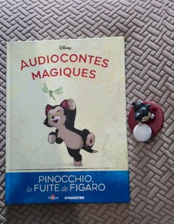 Numéro109 Livre + figurine édition audiocontes Magiques Altaya édition disney audio compte conte