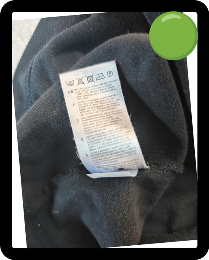 ⭐ magnifique polo Fred Perry noir ET or Taille XS - photo numéro 11