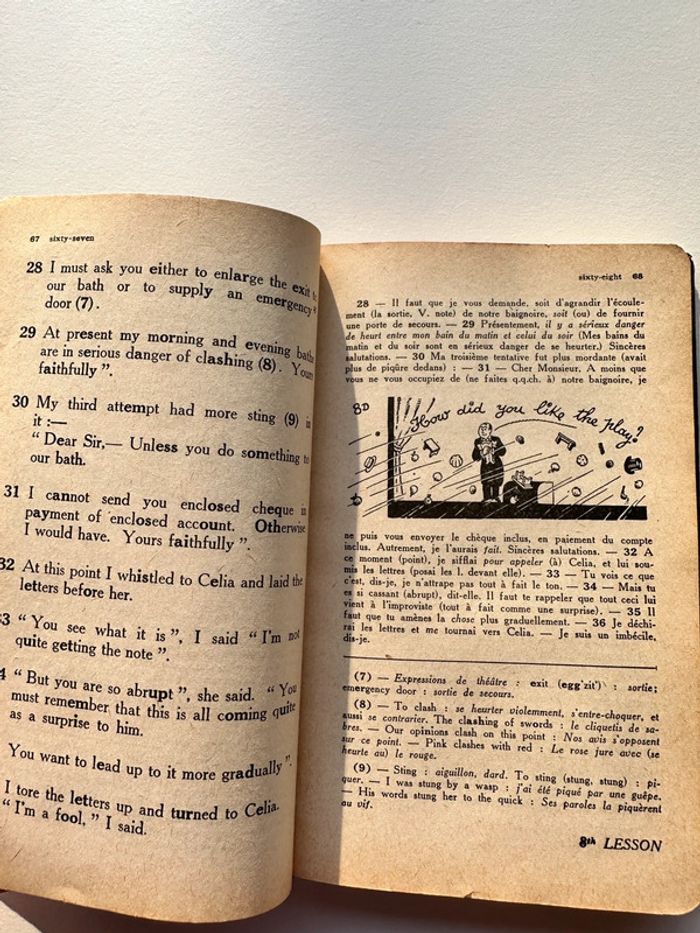 Livre ancien - La pratique de l’anglais - photo numéro 3