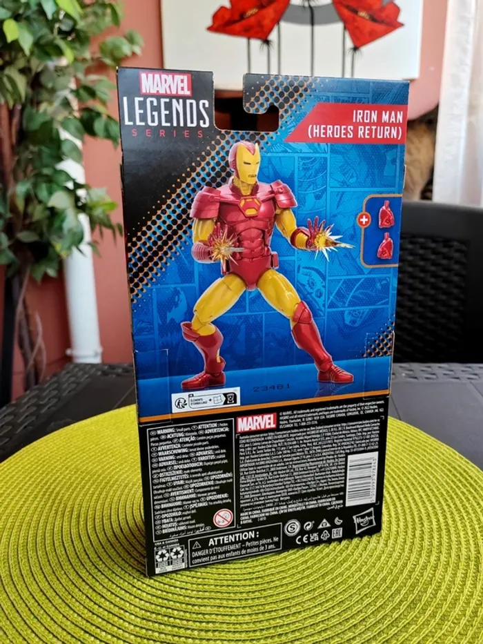 Figurine /  Collector - Marvel Legends, Iron Man Heroes Return - photo numéro 2
