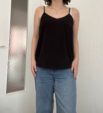 Débardeur noir Kiabi taille M