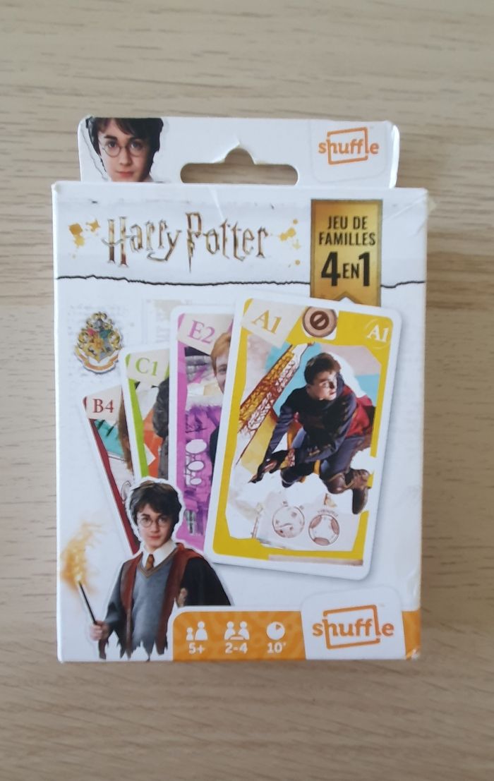 Jeu de famille 4 en 1 Harry Potter