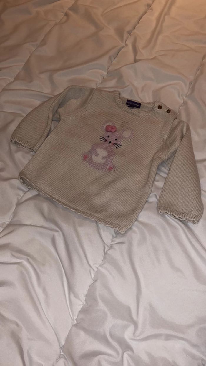 Pull sergent-major 6 mois