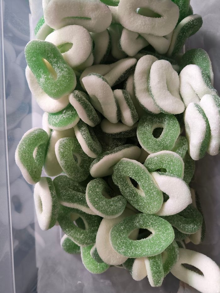 100g d'anneaux pomme