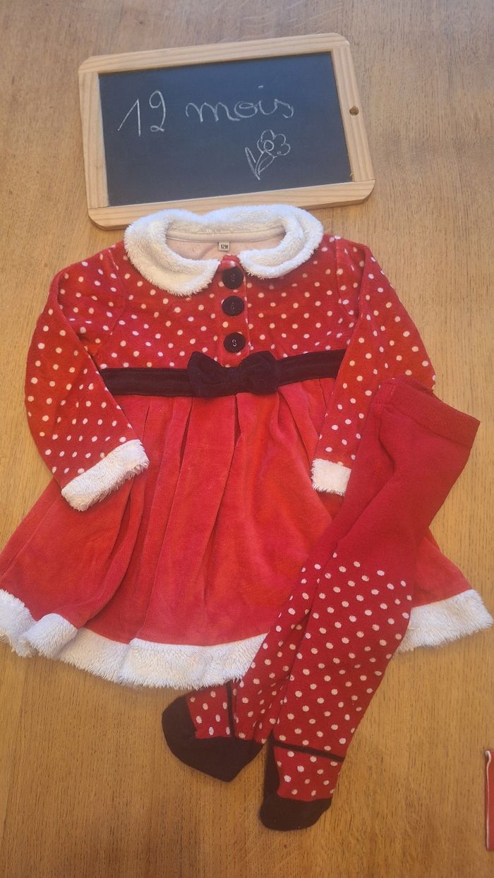 Lot vêtements Noël fille 12mois 🤶 - photo numéro 2