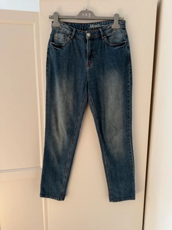 jean taille haute mom Marcel Promod 38 M