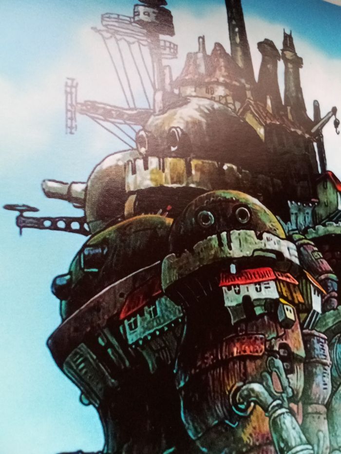 Affiche Poster Le château  ambulant Studio Ghibli Miyazaki - photo numéro 2