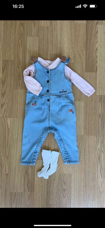 Ensemble catimini / petit bateau comme neuf 12 M