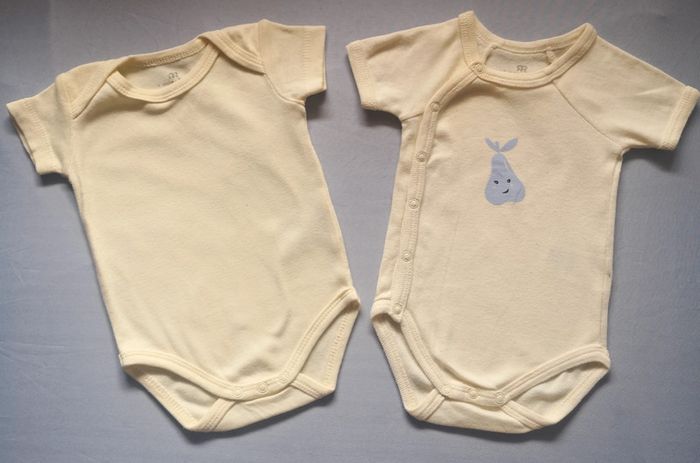 Lot de 2 bodies mixte unisexe La Redoute