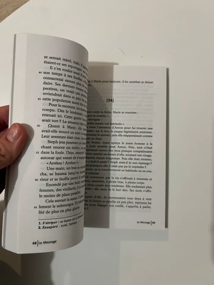 Livre Le Message, Andrée Chedid - photo numéro 4