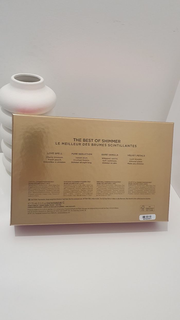 Coffret 4 brumes édition Shimmer - photo numéro 4