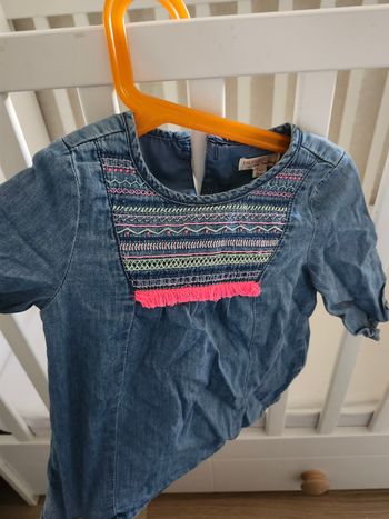Blouse bleu