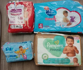 Lot couches taille 4