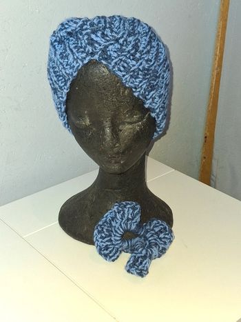 Bandeau et chouchou assorti