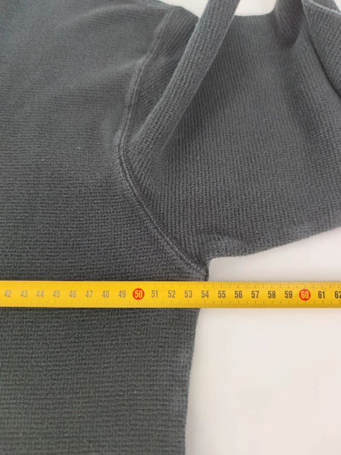 Pull Crewneck Ralph Lauren Nid D'abeilles Noir Logo Brodé Rouge Taille XL Homme - photo numéro 11