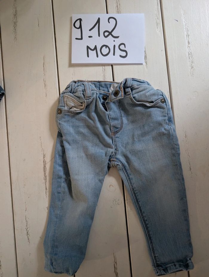Jean bébé garçon 9/12 mois