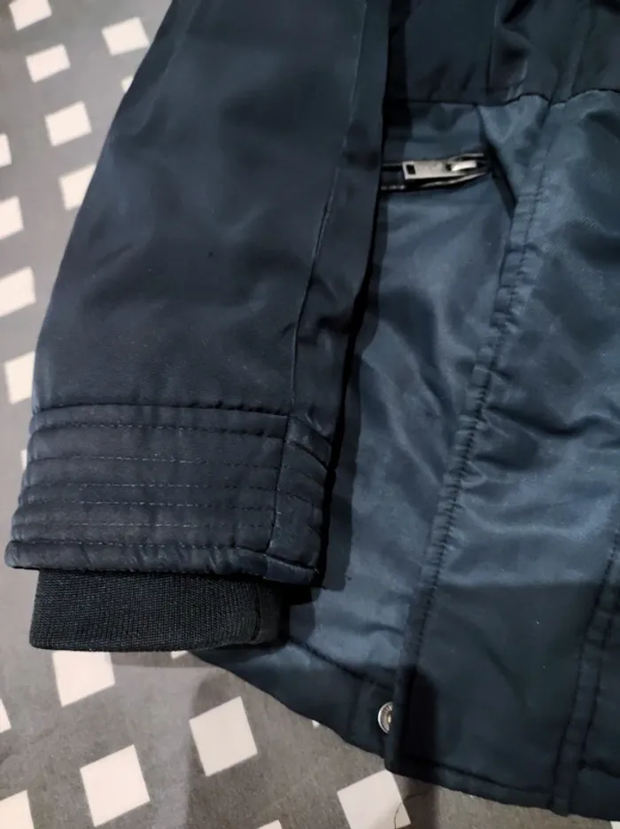 Parka bleu foncé + doudoune - 3 en 1 - 8 ans - photo numéro 16