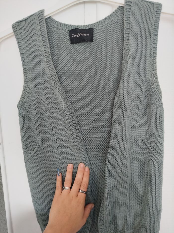 Gilet zadig et voltaire taille s - photo numéro 2