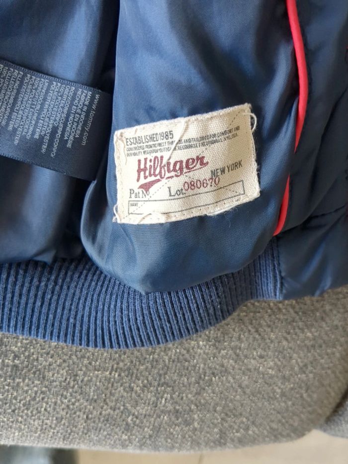 Manteau tommy Hilfiger bébé 6-9 mois marine - photo numéro 3