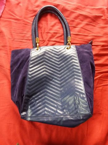 Sac à main bleu