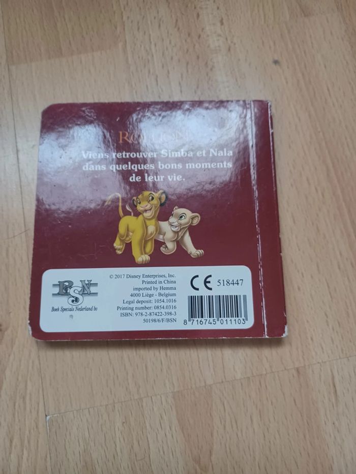 Petit livre roi lion - photo numéro 3