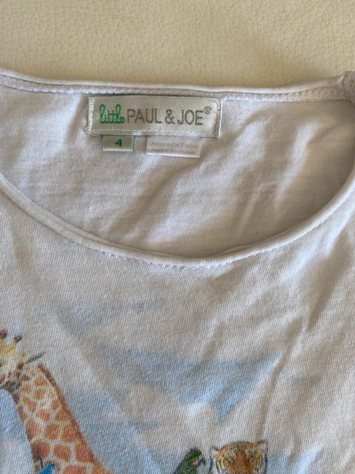 Little Paul & Joe t-shirt 4 ans - photo numéro 2