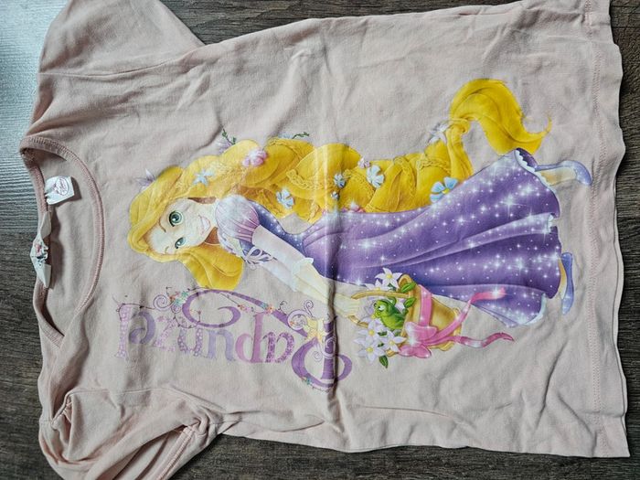 Tee shirt manche courte raiponce