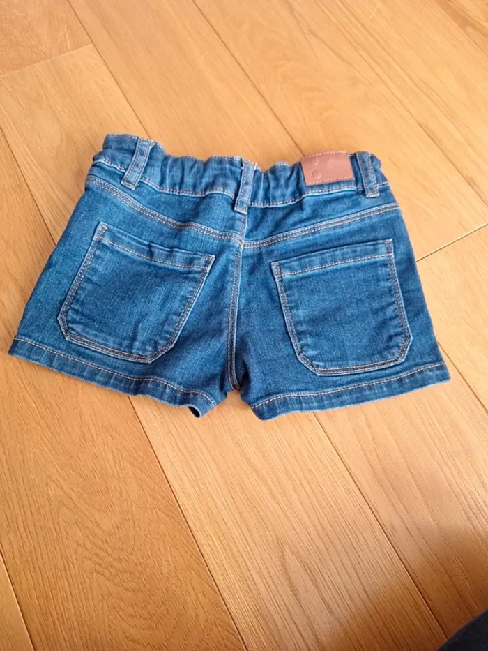 Short en jean okaidi - photo numéro 3