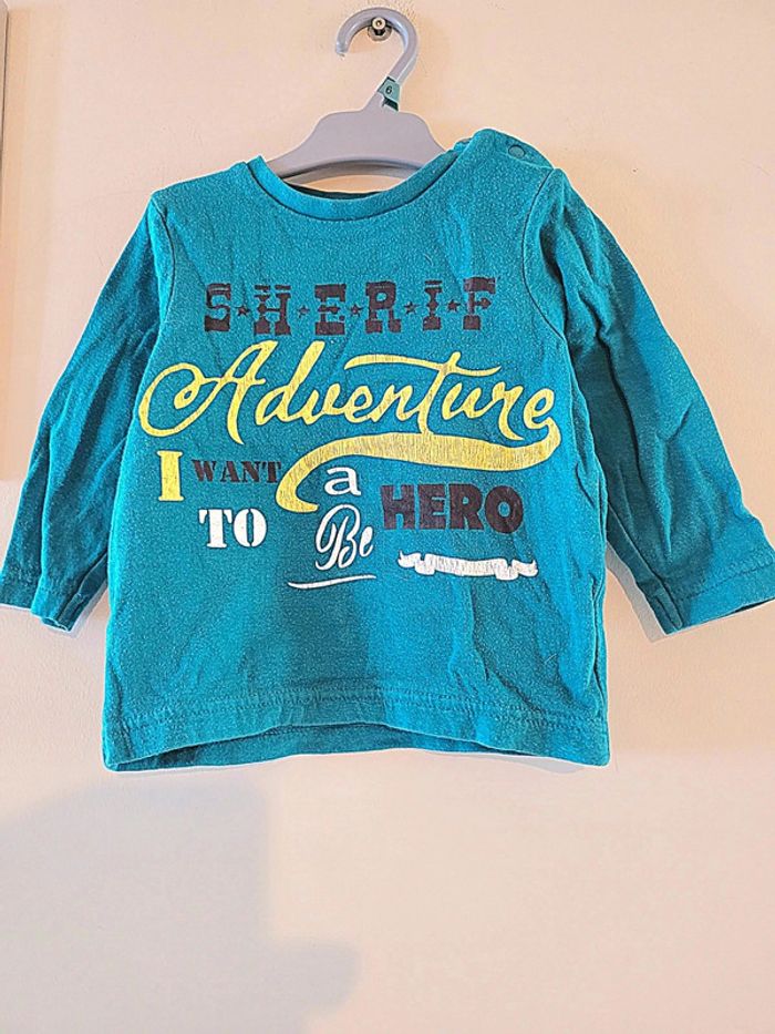 T shirt manche longues orchestra 9 mois - photo numéro 2