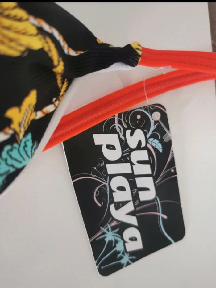Maillot de bain 2 pièces marque Sun playa taille 3 mis en taille 40 Bonnet D neuf avec étiquette - photo numéro 7