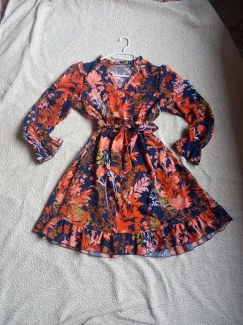 Robe fleurie automne
