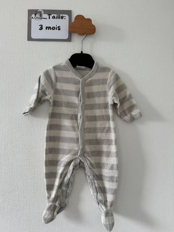 Pyjama / dors bien / grenouillère - taille 3 mois 🌼