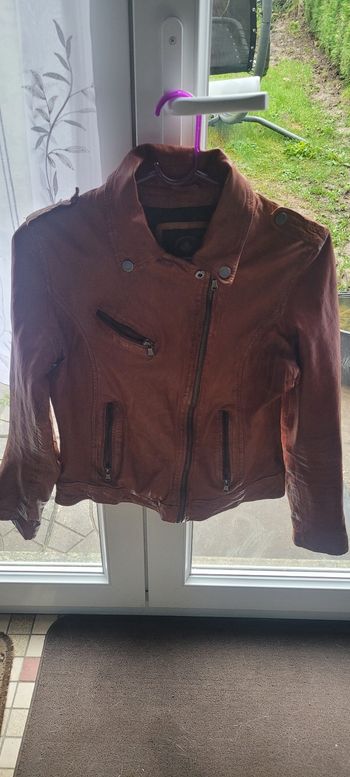 Veste en cuir 